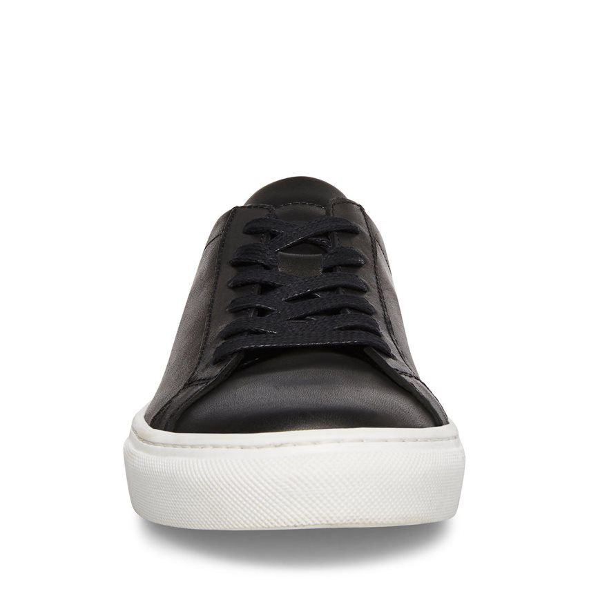 Black Steve Madden Bolo Men's Sneakers | PH 4930LCJ